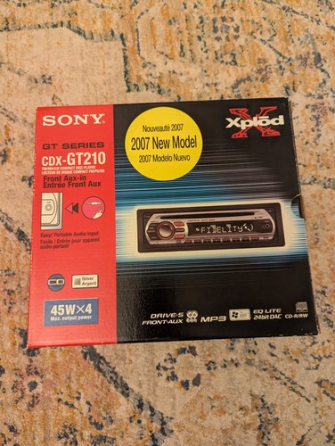 Sony series cdx - gt, car
