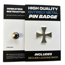 Knights Templar Cross Silver