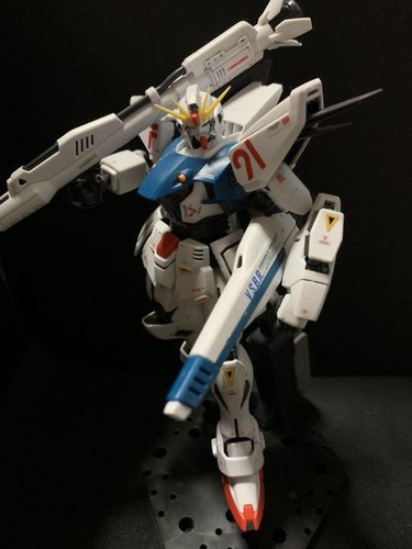 Gunpla gundam f91 finished - mg,