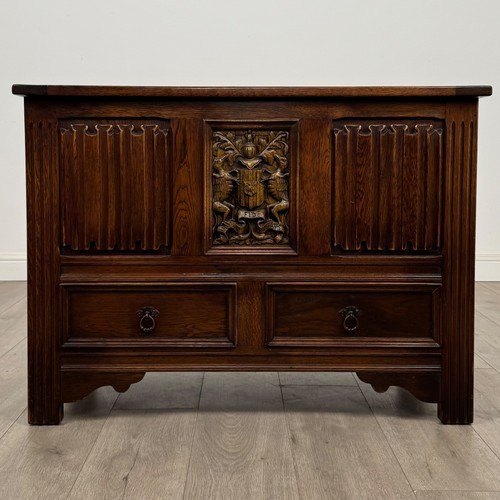 Antique 20th century linenfold - antique,
