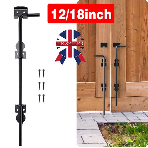 Gate garage drop bolt cane - bolt,