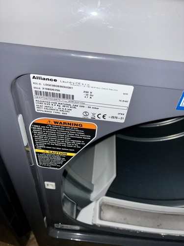 White knight gas - gas, dryer