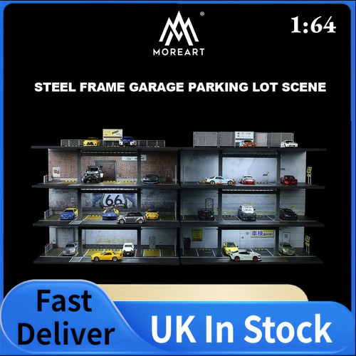 Diorama garage model - diorama, led