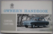 1962 Ford Consul Cortina Owner