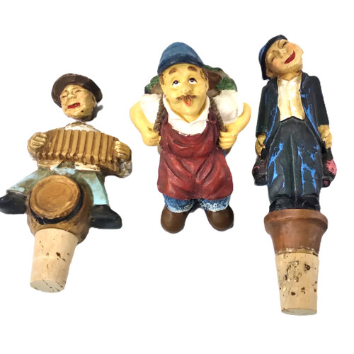 Funny resin men wine - wine, bottle