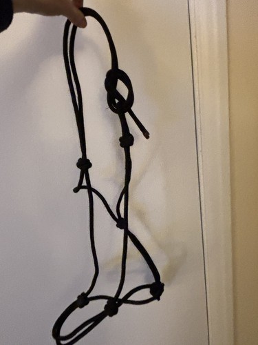 Rope halter natural - rope,
