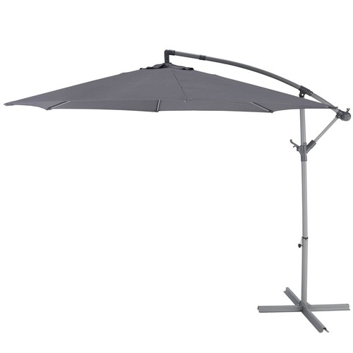 Garden parasol umbrella steel - garden,