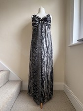 Wallis Maxi Dress UK 16 Black