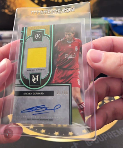 Topps museum ucl steven - topps,