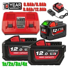 2 X For Milwaukee M18 12.0AH
