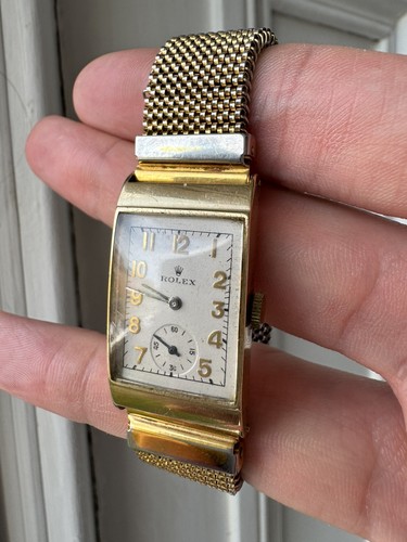 Vintage rolex 9ct - vintage, tank