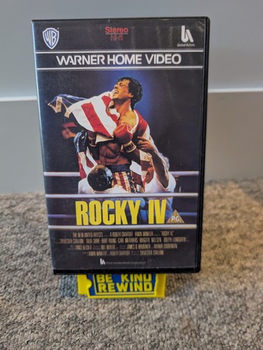 Rocky big box vhs warner - iv,