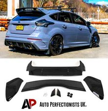 Ford Focus 'RS Style' Look ST MK3 MK3.5 Gloss Black Rear Boot Roof Spoiler Wing