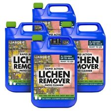 Jarder Lichen Black Spot Remover Patio Cleaner Green Mould Algae Cleaner 4 x 5L