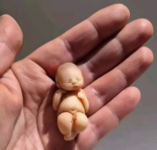Ooak polymer clay - , sleeping