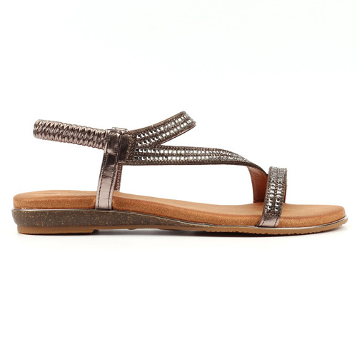 Blaise pewter sandal - blaise,
