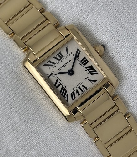 Cartier tank francaise ladies - tank,