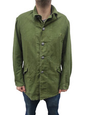 Rare vintage 1961 Swedish Army denim M59 work jacket coat chore worker