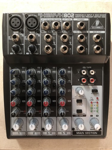 Behringer xenyx 802 - xenyx, premium