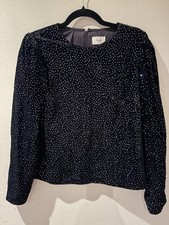 Hush Devere Top Velvet Sequin