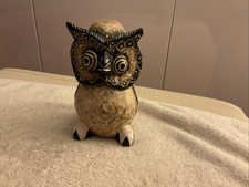 Beautiful Wooden Barn Owl