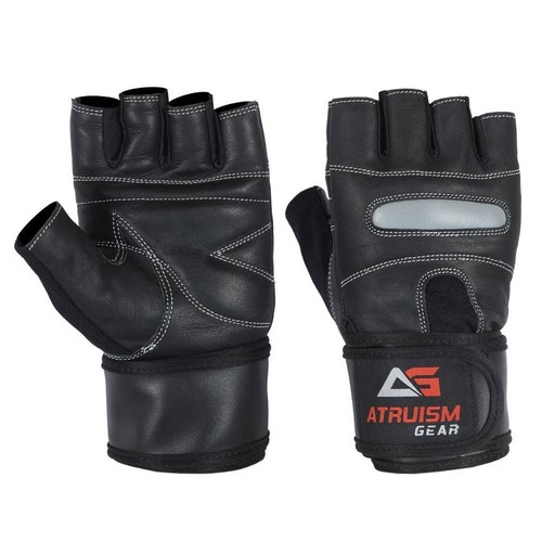 Weight lifting gym gloves - weight, with