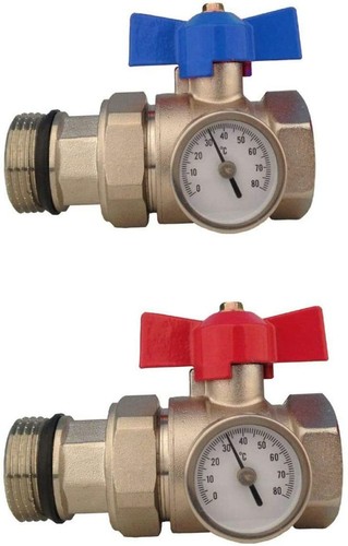 Manifold ball valve - ball, with