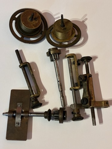 Antique weight driven - weight, clock