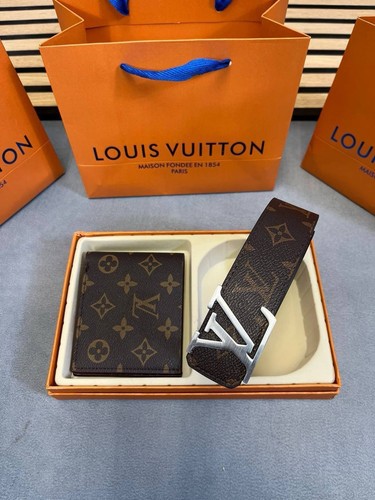 Belt and wallet - wallet, set