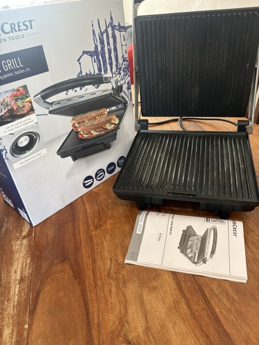 Silver crest panini grill - grill, used