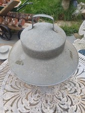 Vintage large Size Galvanised