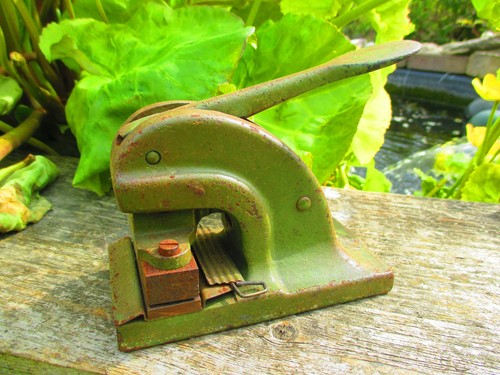 Antique letter press door - ,