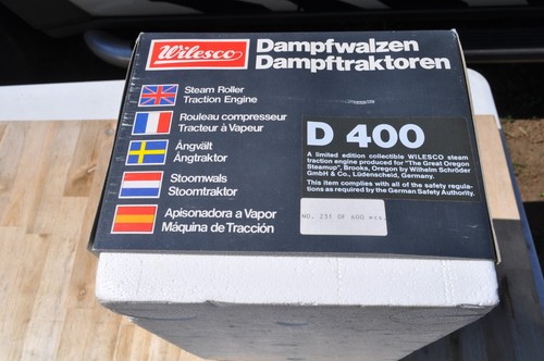 Wilesco d400 limited edition - wilesco,