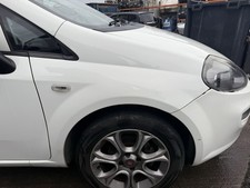 2017 Fiat Punto MK3 Drivers Front Wing / White 296/A