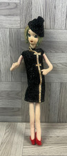 Vintage Posable Doll - Black