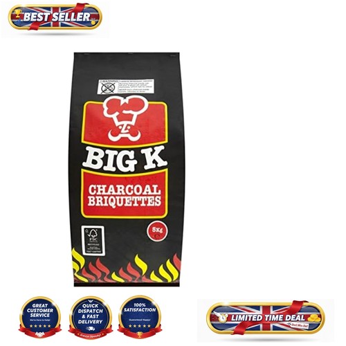 5kg charcoal briquettes - 5kg,