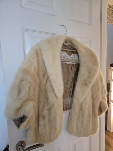 Large mink stole cape - stole, shawl