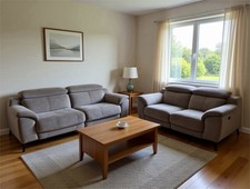 Dfs Grey Tahiti power recliner