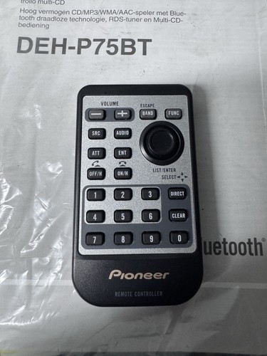 Pioneer deh p75bt remote - p75bt,