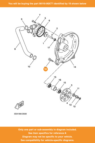 Yamaha bolt hexagon - hexagon, socket