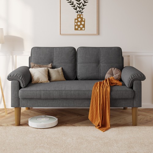 Small seater sofa fabric - 2,