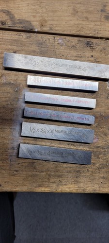 Tool steel assorted sizes - tool,