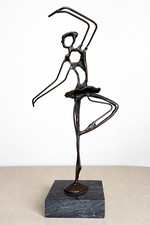 Abstract Bronze Ballerina