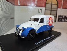 Citroen 2CV Fourgonnette Van Diecast Scale Model 1:24 1955 Blue White LGB