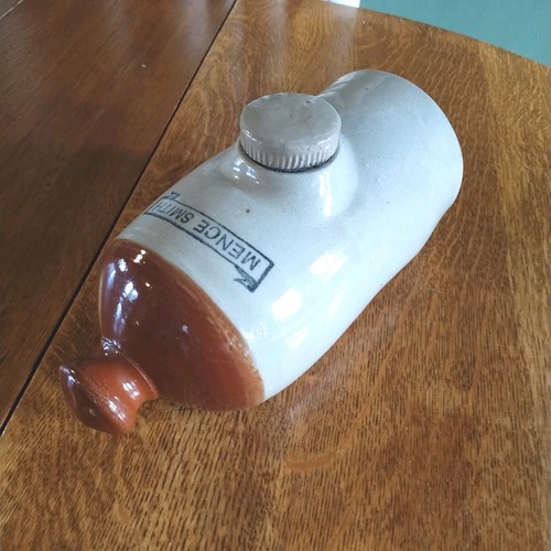 Antique stoneware pottery bed - stoneware,