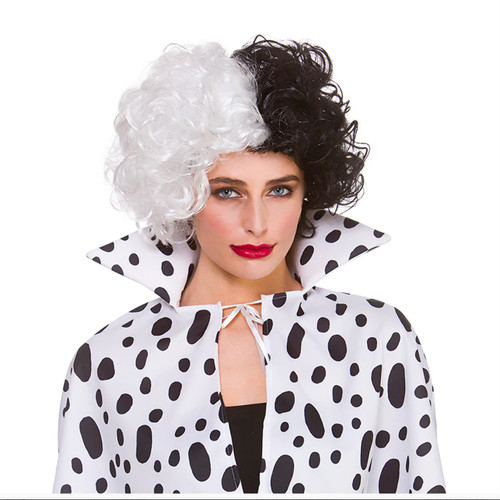 Cruella wig dalmation cruel - wig,