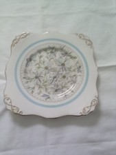 Vintage floral blue lilac