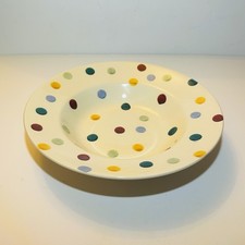 Vtg Emma Bridgewater Polka Dot Pasta Bowl 24cm