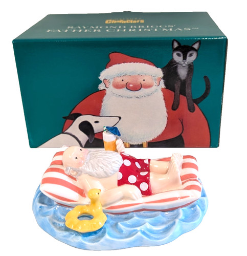 Coalport father christmas lazy - coalport,