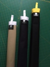 Bespoke fishing rod cloth sleeve, Flap-less suitable for inside travel tubes